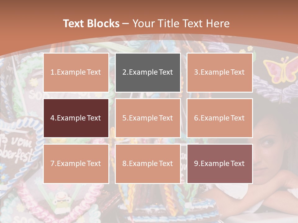 Beautiful Girl Lying On The Window Wondering PowerPoint Template