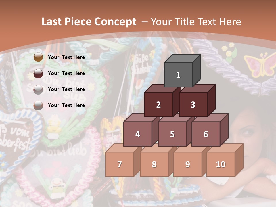 Beautiful Girl Lying On The Window Wondering PowerPoint Template