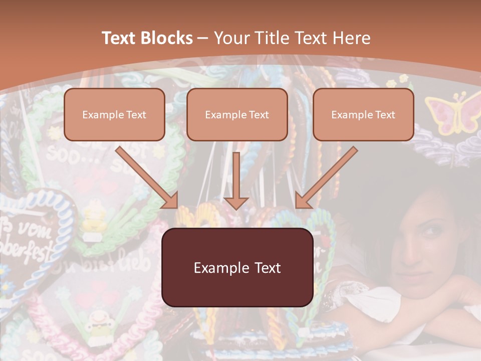 Beautiful Girl Lying On The Window Wondering PowerPoint Template