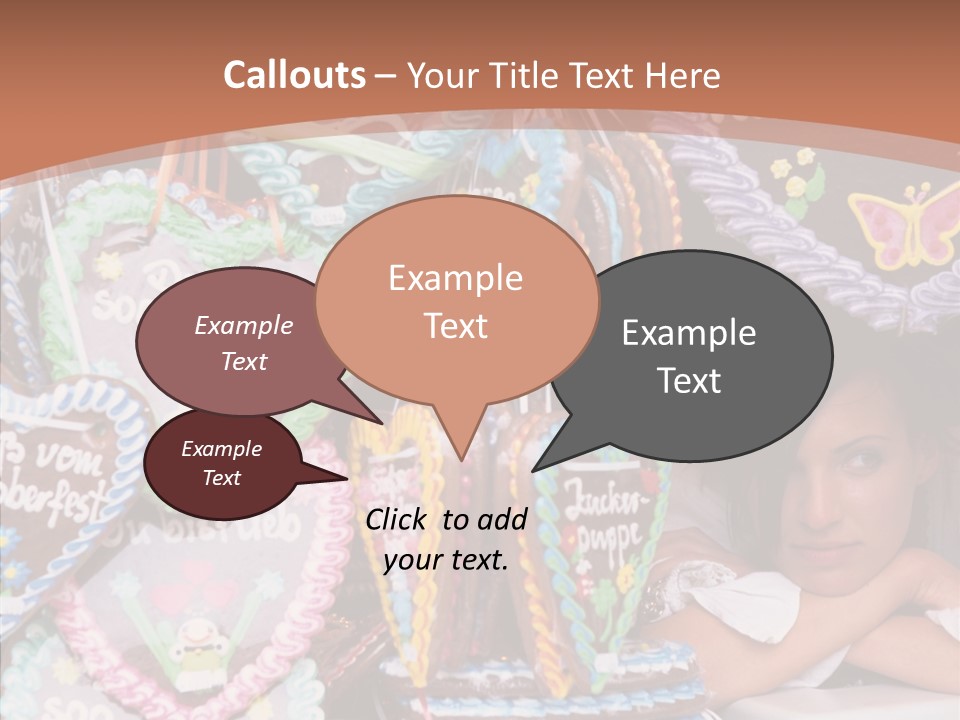 Beautiful Girl Lying On The Window Wondering PowerPoint Template