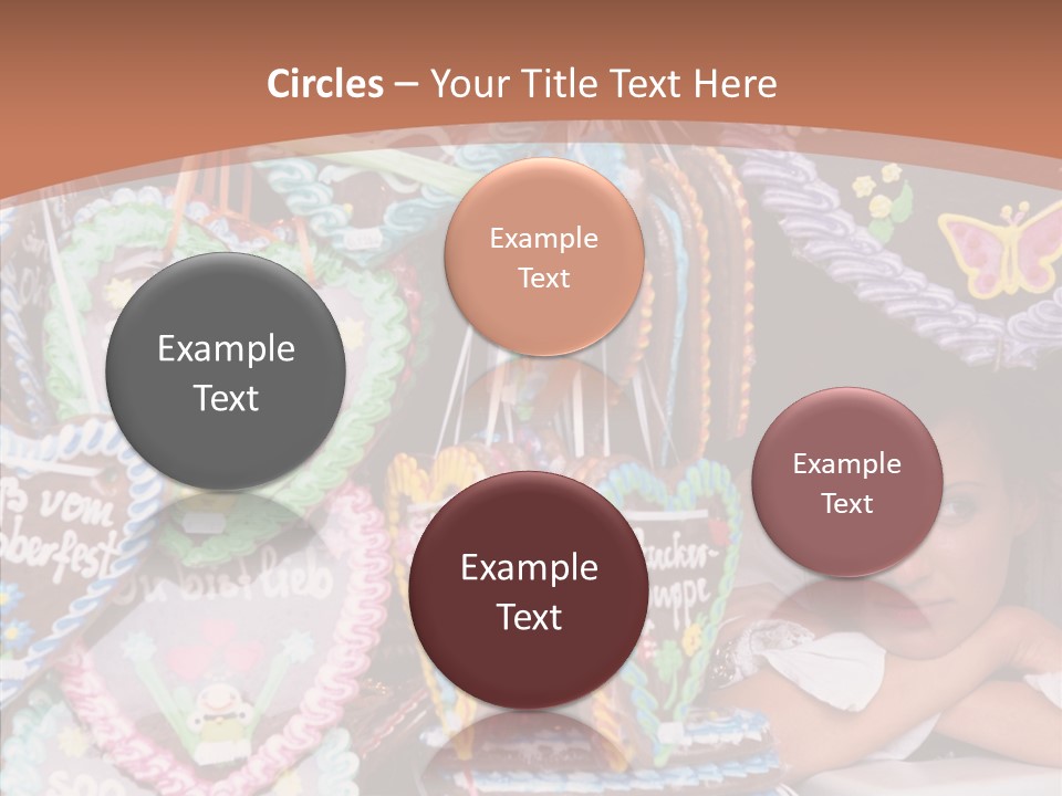 Beautiful Girl Lying On The Window Wondering PowerPoint Template