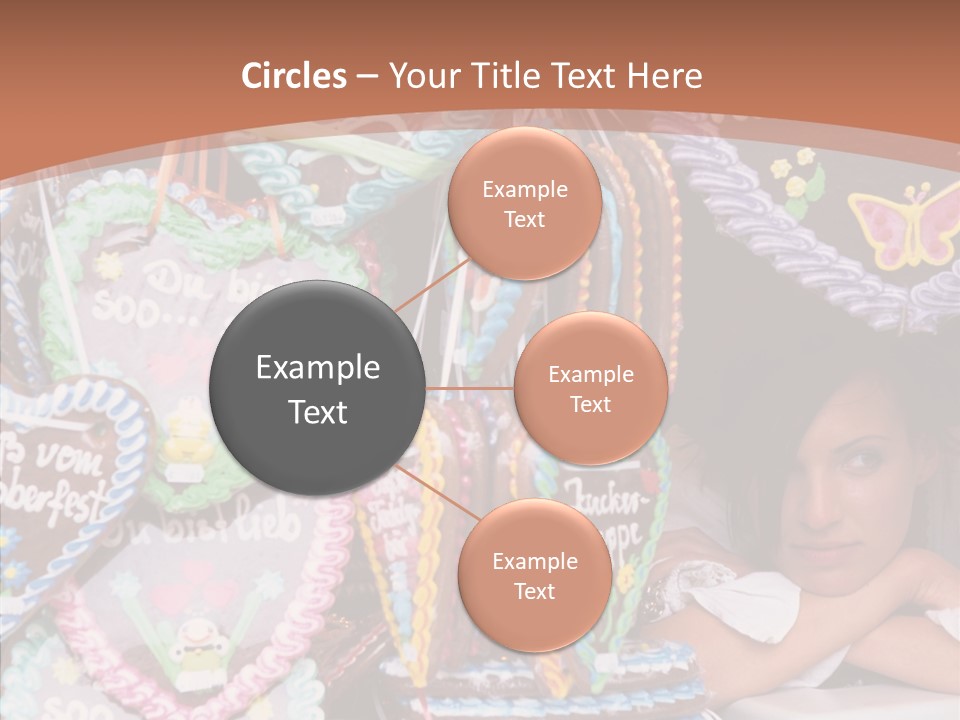 Beautiful Girl Lying On The Window Wondering PowerPoint Template