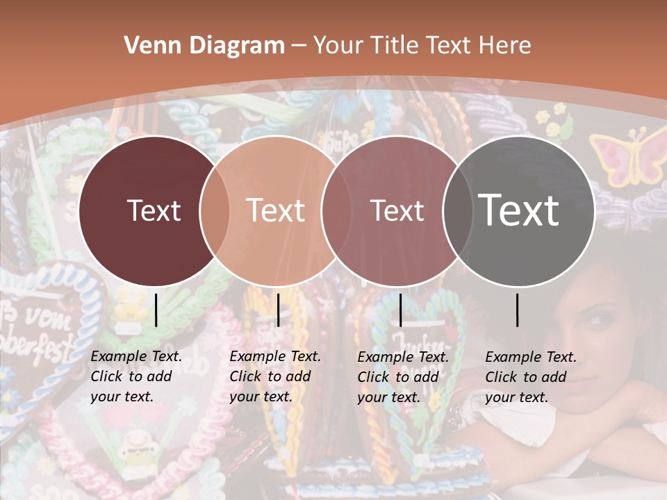 Beautiful Girl Lying On The Window Wondering PowerPoint Template