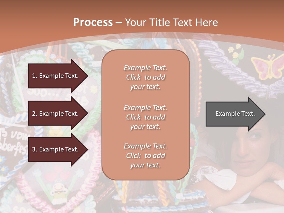 Beautiful Girl Lying On The Window Wondering PowerPoint Template