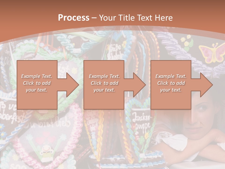 Beautiful Girl Lying On The Window Wondering PowerPoint Template