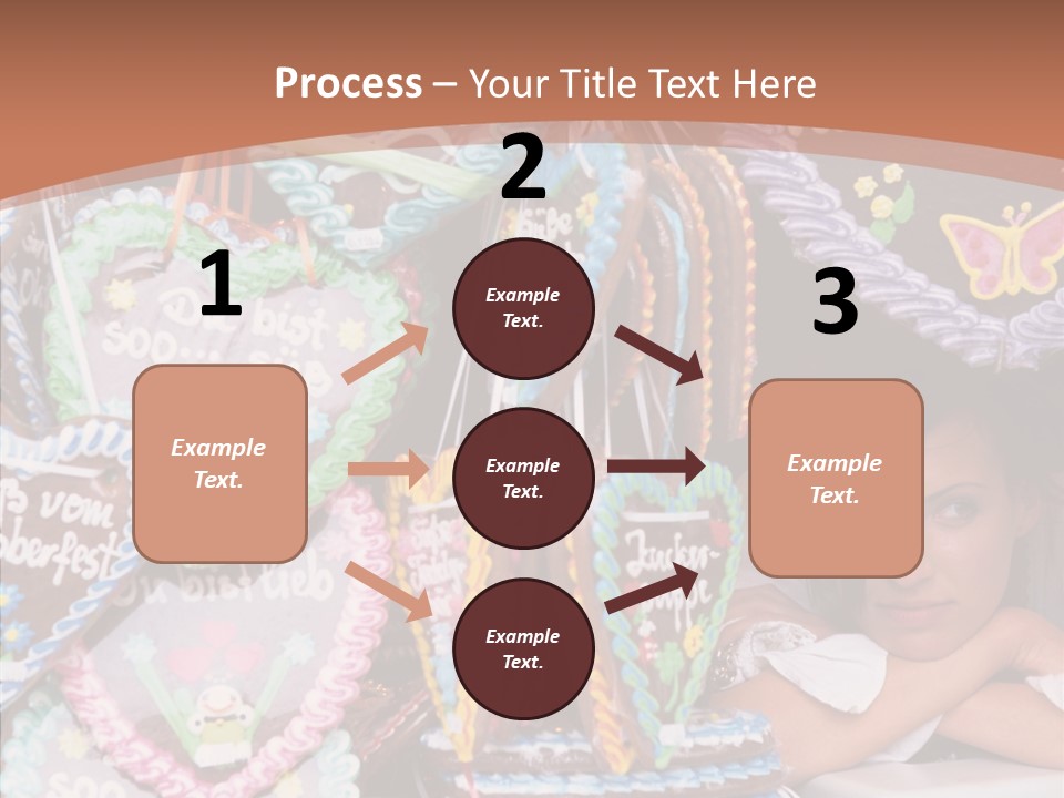 Beautiful Girl Lying On The Window Wondering PowerPoint Template