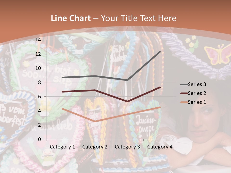 Beautiful Girl Lying On The Window Wondering PowerPoint Template