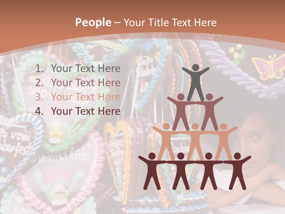 Beautiful Girl Lying On The Window Wondering PowerPoint Template