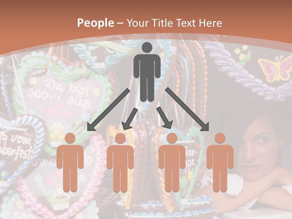 Beautiful Girl Lying On The Window Wondering PowerPoint Template