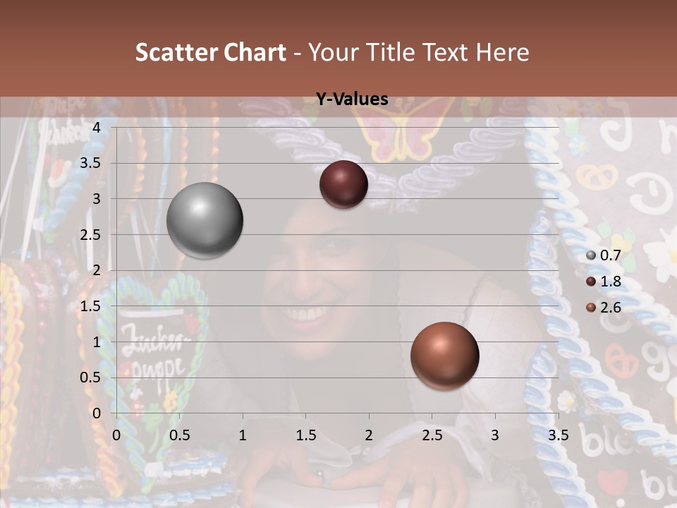 Beautiful Girl Smiling Germany PowerPoint Template