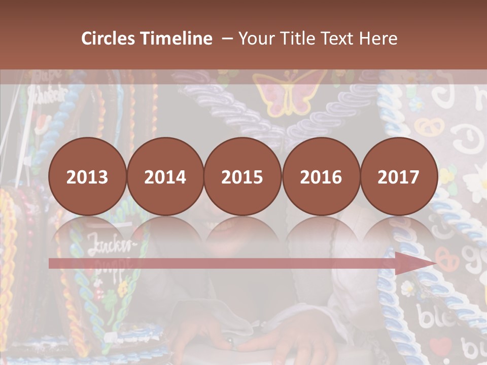 Beautiful Girl Smiling Germany PowerPoint Template