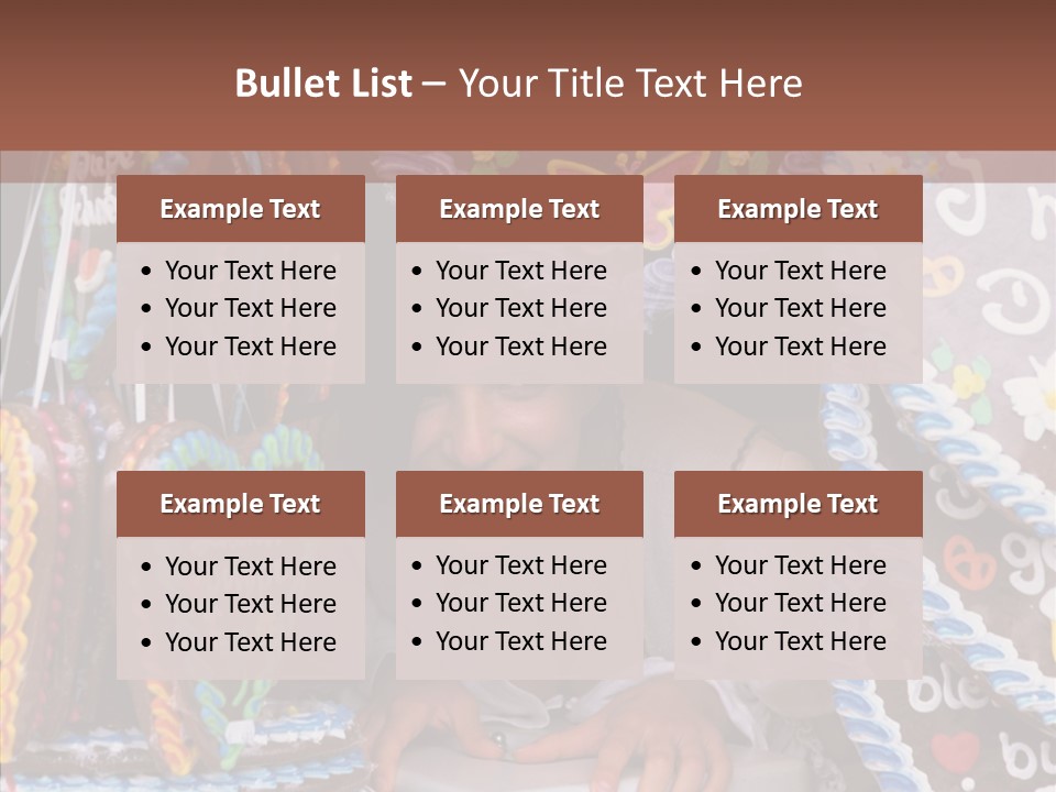 Beautiful Girl Smiling Germany PowerPoint Template