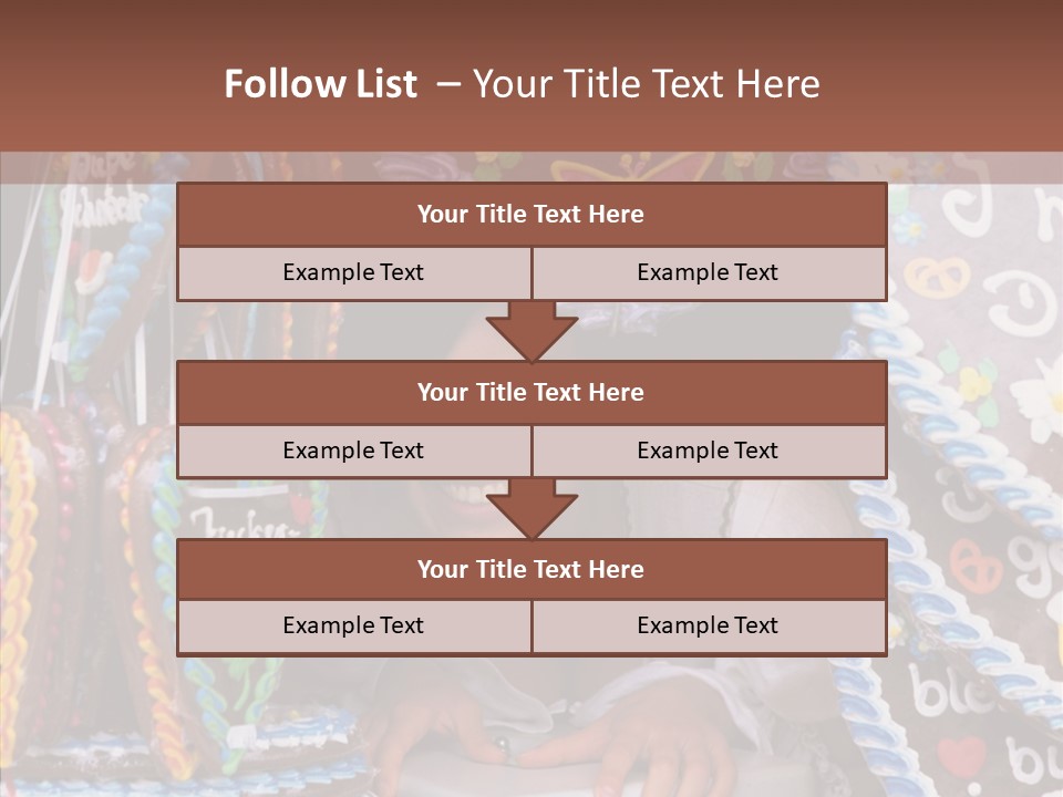 Beautiful Girl Smiling Germany PowerPoint Template