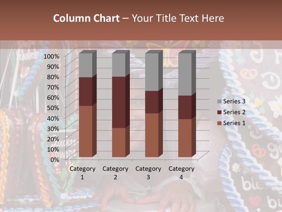 Beautiful Girl Smiling Germany PowerPoint Template