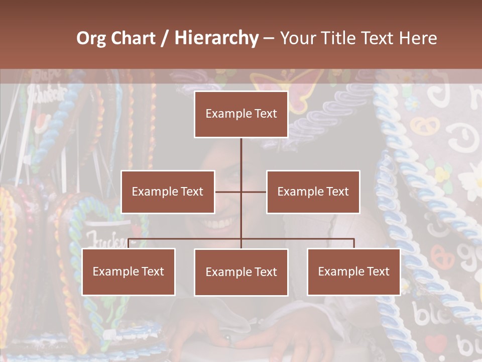 Beautiful Girl Smiling Germany PowerPoint Template