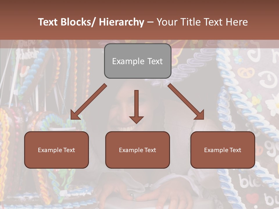 Beautiful Girl Smiling Germany PowerPoint Template