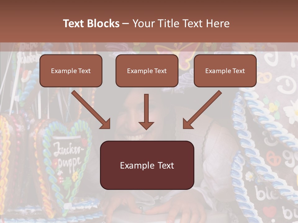 Beautiful Girl Smiling Germany PowerPoint Template