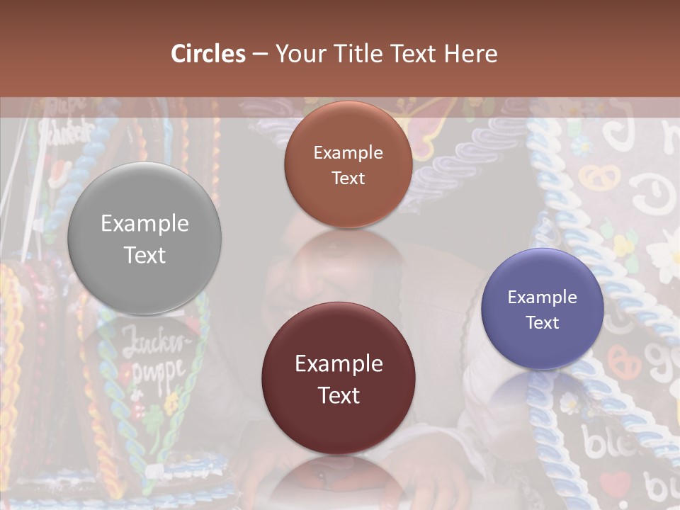 Beautiful Girl Smiling Germany PowerPoint Template