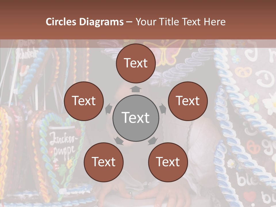 Beautiful Girl Smiling Germany PowerPoint Template