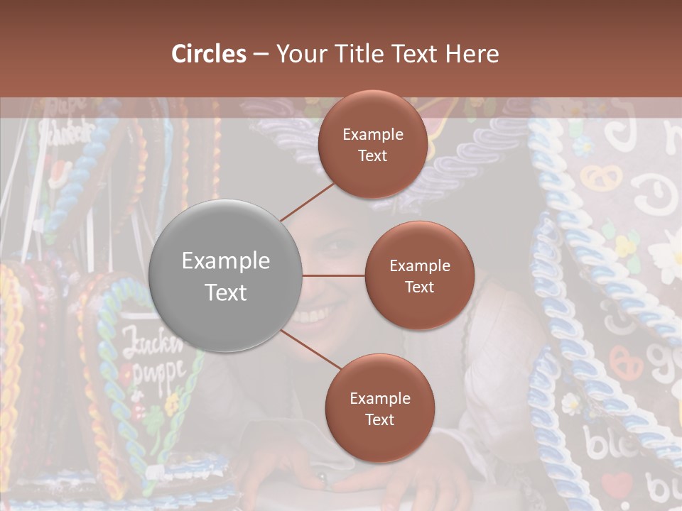 Beautiful Girl Smiling Germany PowerPoint Template