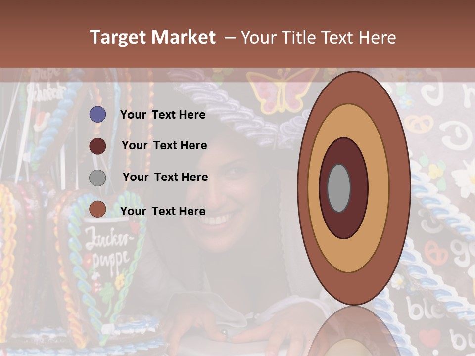 Beautiful Girl Smiling Germany PowerPoint Template