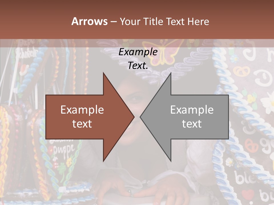 Beautiful Girl Smiling Germany PowerPoint Template