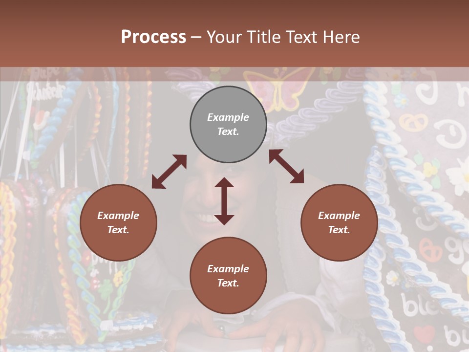 Beautiful Girl Smiling Germany PowerPoint Template