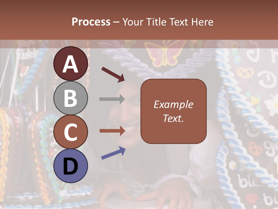 Beautiful Girl Smiling Germany PowerPoint Template