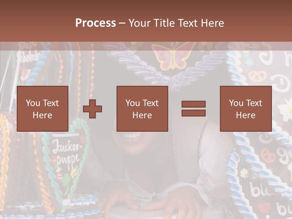 Beautiful Girl Smiling Germany PowerPoint Template