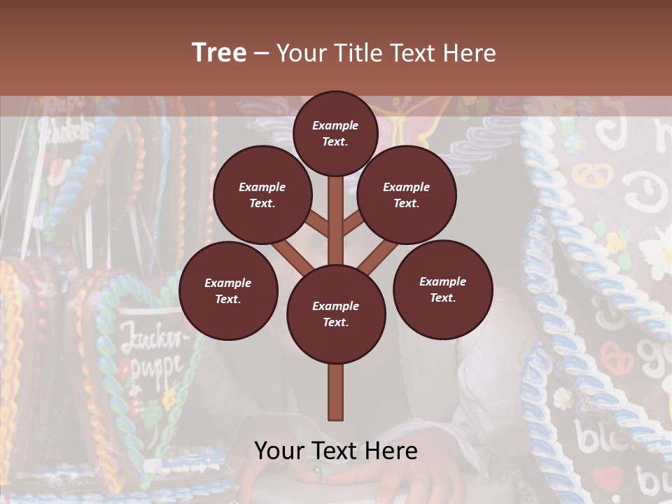 Beautiful Girl Smiling Germany PowerPoint Template