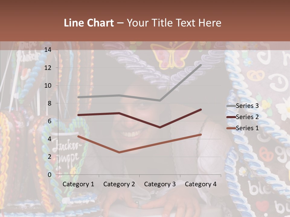 Beautiful Girl Smiling Germany PowerPoint Template