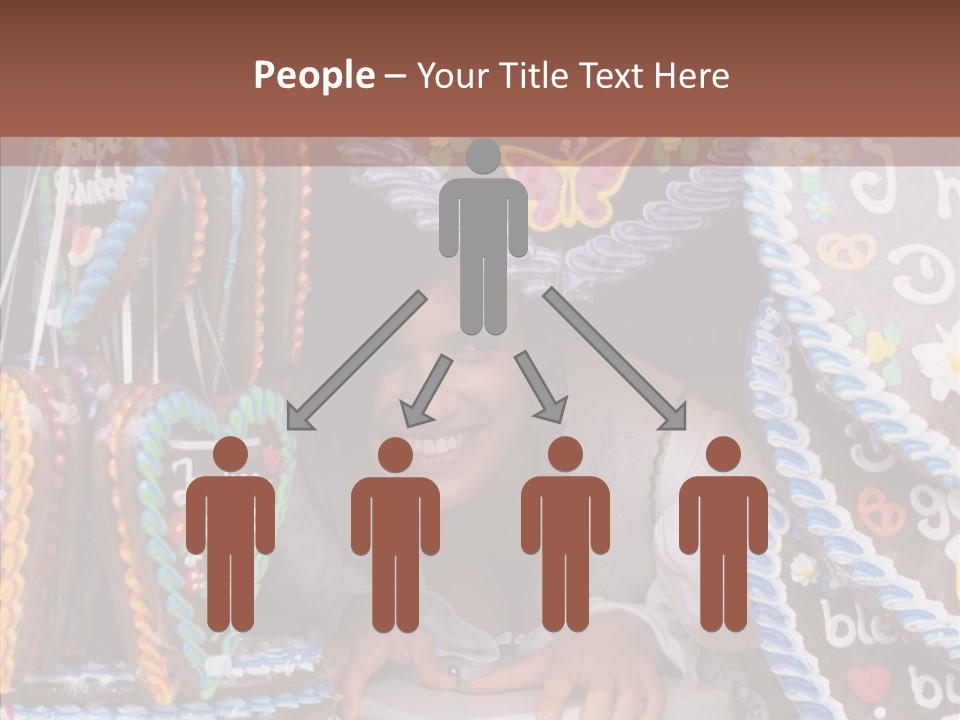 Beautiful Girl Smiling Germany PowerPoint Template