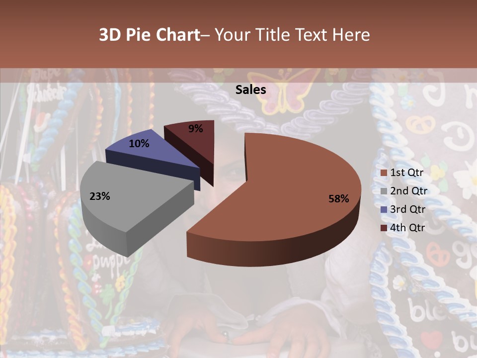 Beautiful Girl Smiling Germany PowerPoint Template