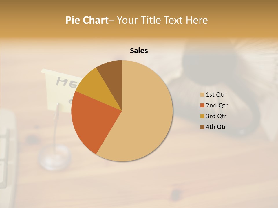 Plate Meeting At 8:00 PowerPoint Template