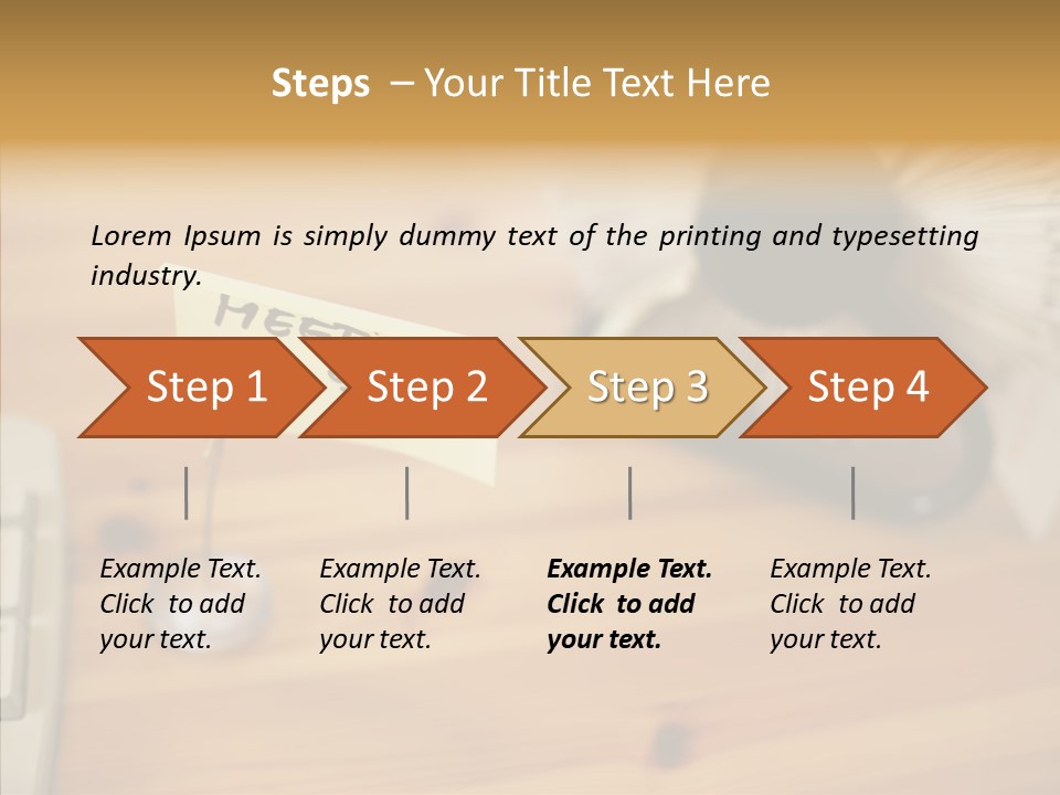 Plate Meeting At 8:00 PowerPoint Template