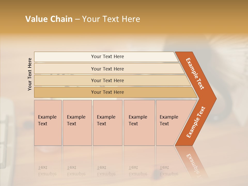 Plate Meeting At 8:00 PowerPoint Template