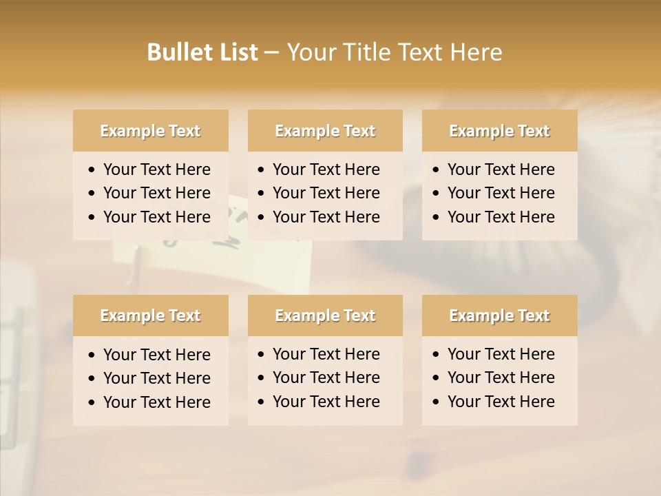 Plate Meeting At 8:00 PowerPoint Template