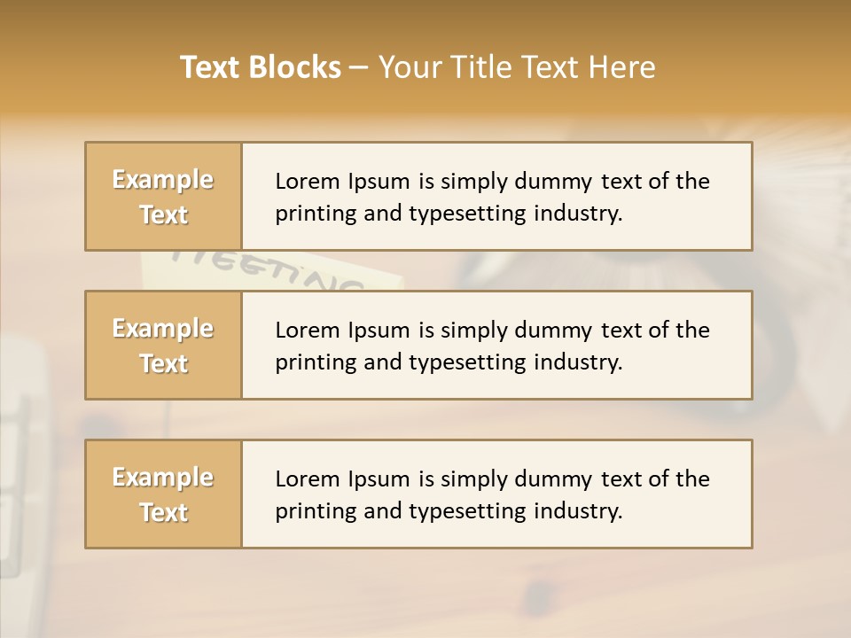 Plate Meeting At 8:00 PowerPoint Template