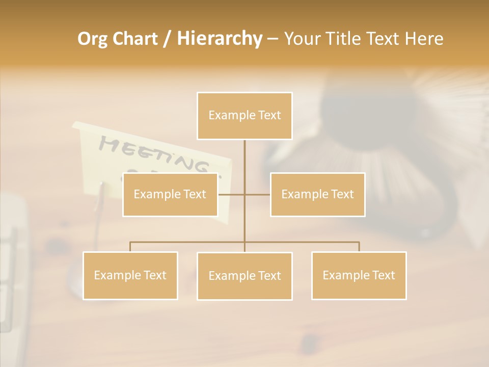 Plate Meeting At 8:00 PowerPoint Template