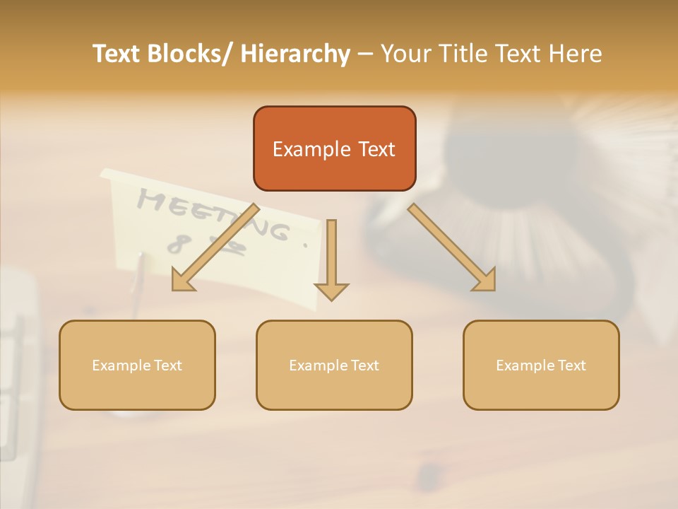 Plate Meeting At 8:00 PowerPoint Template