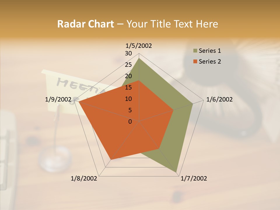 Plate Meeting At 8:00 PowerPoint Template