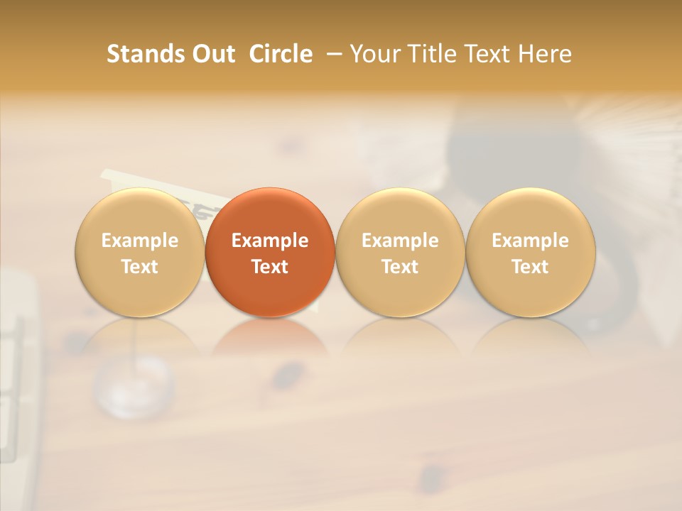 Plate Meeting At 8:00 PowerPoint Template