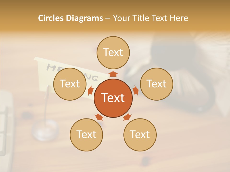 Plate Meeting At 8:00 PowerPoint Template