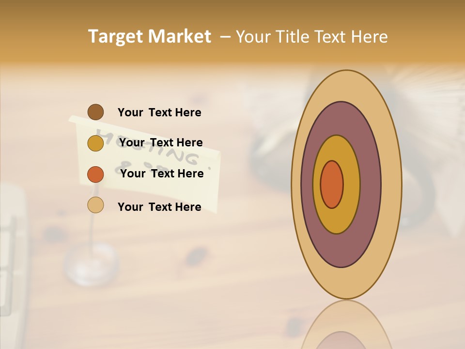 Plate Meeting At 8:00 PowerPoint Template