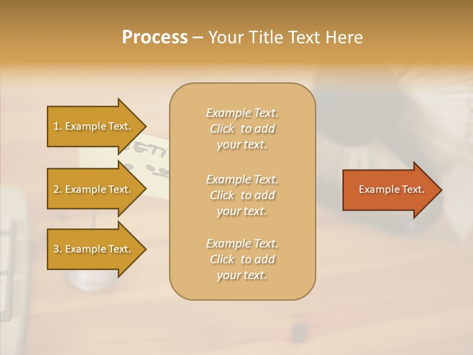 Plate Meeting At 8:00 PowerPoint Template