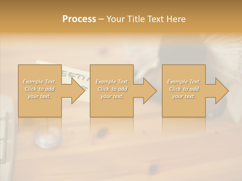 Plate Meeting At 8:00 PowerPoint Template