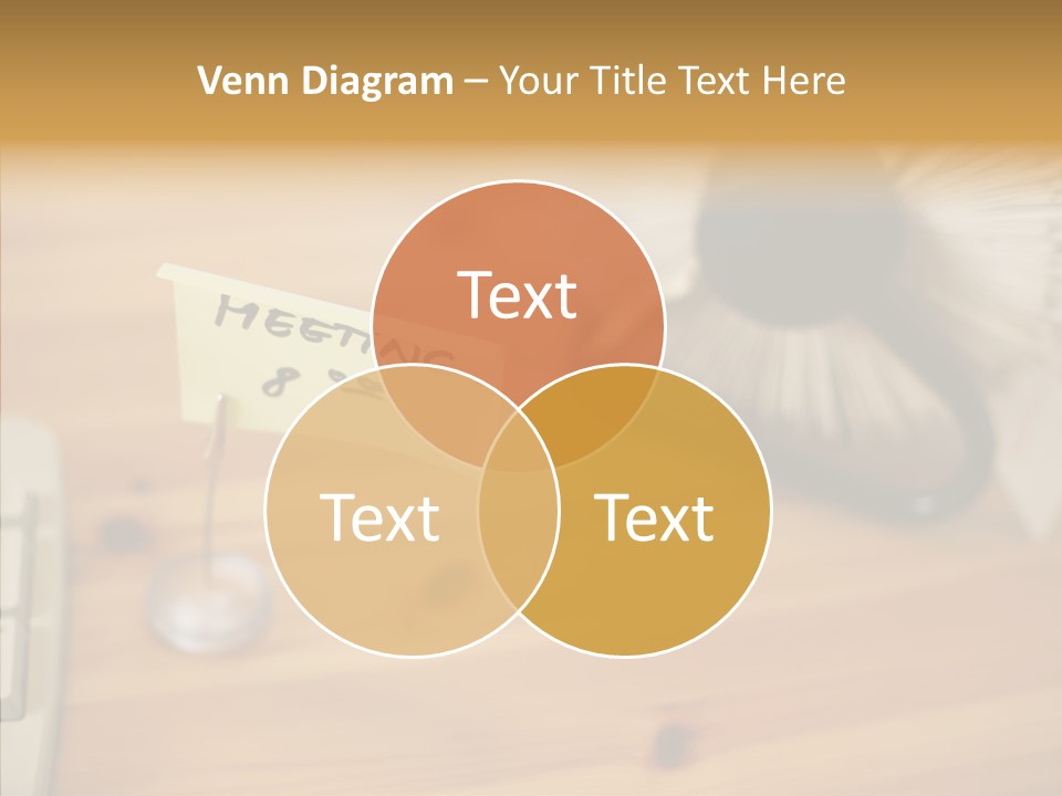 Plate Meeting At 8:00 PowerPoint Template