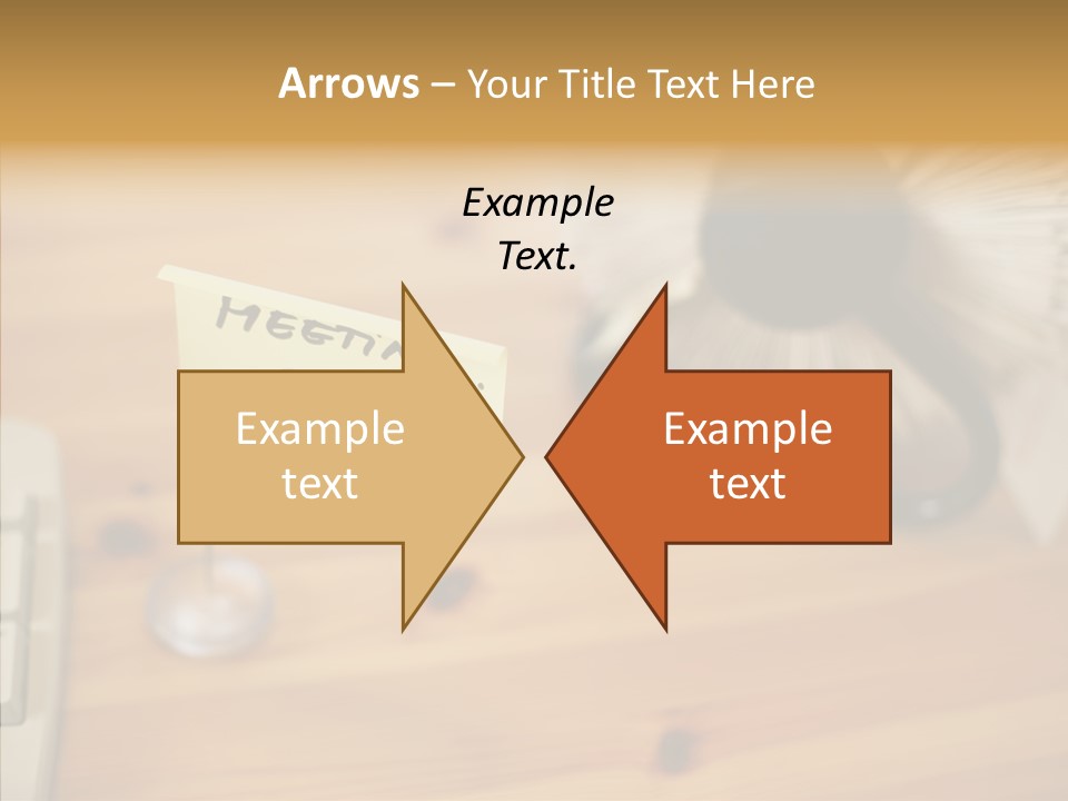 Plate Meeting At 8:00 PowerPoint Template