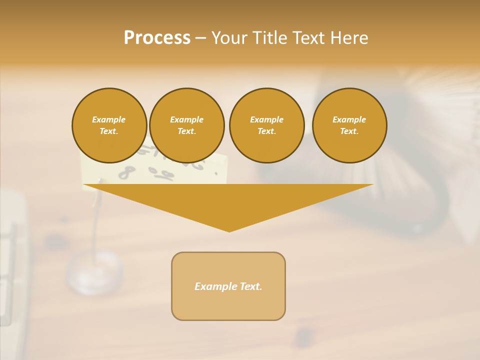 Plate Meeting At 8:00 PowerPoint Template