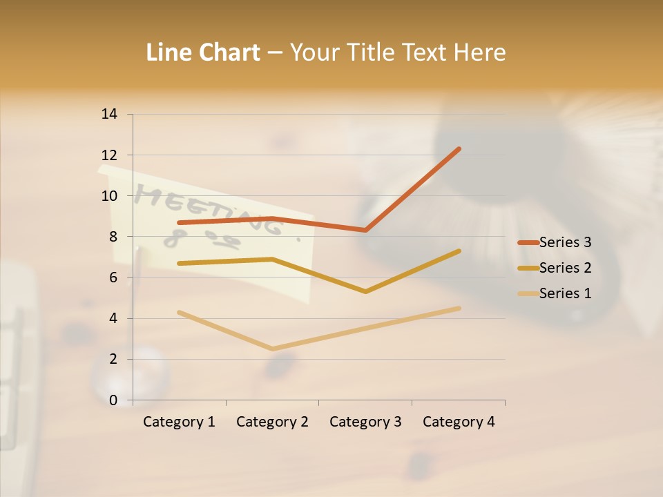Plate Meeting At 8:00 PowerPoint Template